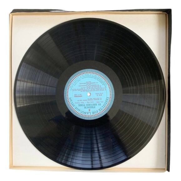 Learn French In Record Time 2x12" LP Hi Fidelity 1958 Columbia MINT No Book - Picture 7 of 12